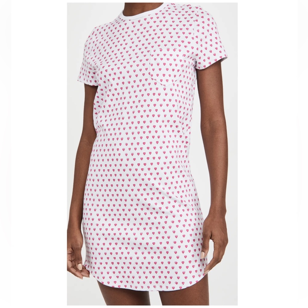 Roller Rabbit Pima Cotton Hearts T-shirt Sleep Dress